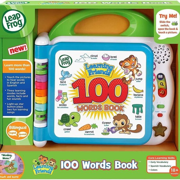 Pre-School Educational Toys Bilingual 100-Word Language(1 Set(Any Color) - Picture 7 of 9